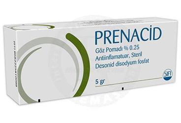 PRENACID % 0,25   5 GR GOZ POMADI